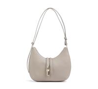 Furla Goccia S Borsa a spalla grigio, pelle di vitello grana, donna