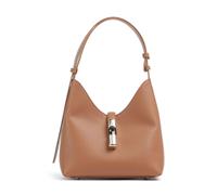 Furla Goccia S Borsa a spalla marrone, pelle granulata, donna