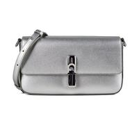 Furla Iride Borsa a tracolla S Vera Pelle 20 cm color argento