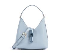 Furla Iride Mini Borsa a tracolla blu, pelle di vacchetta grana, donna
