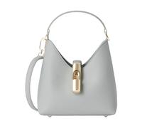 Furla Iride Mini Borsa a tracolla grigio, pelle di vacchetta grana, donna