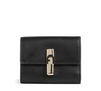 Furla Iride S Portafoglio nero, pelle granulata, donna
