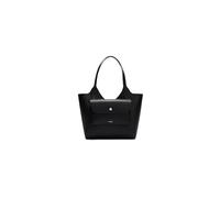 Furla Lea Borsa Shopper S, Nero, Pelle, 38x25x9 cm, con Tracolla Amovibile e Regolabile
