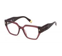 Furla Occhiali da vista VFU775 Montatura acetato rosa trasparente lucido 54/17/140 Donna