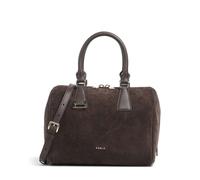 Furla Olivia M Borsa a mano marrone, pelle scamosciata, donna