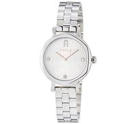 Furla Orologio da donna di marca PETITE SHAPE 30 mm, Argento, Tipo di bracciale