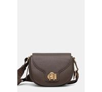 Furla Pelle borsa a tracolla Lotus Mini Crossbody Bag Mogano + Toni Mogano marrone scuro