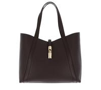 Furla Borsa shopper Goccia L in pelle 37 cm marrone scuro donna