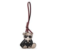 Furla Portachiavi Rider in pelle, 7,5 cm nero