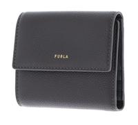 FURLA portafoglio Vitello Night Goccia Compact Wallet M Urban Gray