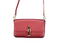 Furla Rosso Leather Women Handbag