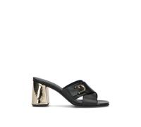 FURLA Sandalo donna nero in pelle 36