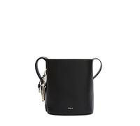 Furla Roxie S Borsa a secchiello nero, pelle, donna