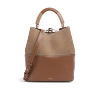 Furla Sfera S Borsa a secchiello cognac, pelle, donna