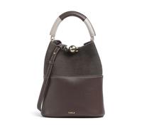 Furla Sfera S Borsa a secchiello marrone, pelle, donna