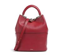 Furla Sfera S Borsa a secchiello rosso scuro, pelle, donna