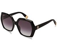 Furla Sfu620 Occhiali, Nero luccicante, 60 Donna
