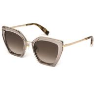 Furla SFU821 7T1Y, Beige, Metal, Donne occhiali da sole 52