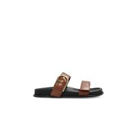 Furla, ,Shoes ,Donna ,Marrone ,39 EU Solea Leather Slides
