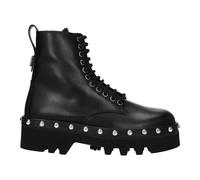 Furla - Stivaletti in Pelle Nera con Borchie - - Shoes - Donna - Nero - 38 EU