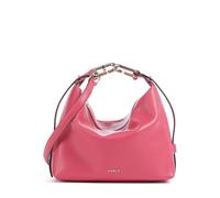 Furla Tonie Mini Borsa a spalla rosa, pelle granulata, donna