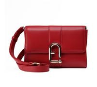 Furla Nuvola S Borsa a tracolla rosso scuro, pelle, donna