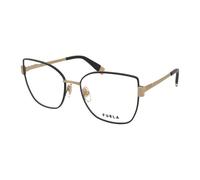 Occhiali da Vista Furla VFU769 0301 ORO ROSE' NERO LUCIDO 56/18/140 Donna