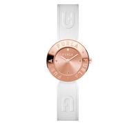 Furla White Leather Dress Watch