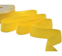 Furlanis - Carlotta Raso Bordi Rame, Nastro Decorativo Per Confezioni, Bomboniere, Pacchi Regalo - Zolfo, 27 mm x 20 m