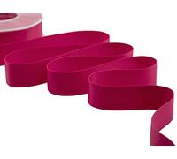 Furlanis - Doppio Raso Opaco, Nastro per Decorazioni, Pacchi Regalo, Bomboniere - Geraneo, 25 mm x 20 m