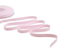 Furlanis - Doppio Raso Opaco, Nastro per Decorazioni, Pacchi Regalo, Bomboniere - Rosa Baby, 10 mm x 20 m