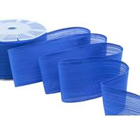 Furlanis - Giotto Con Rame, Nastro Decorativo Per Confezioni - Blu Cina, 60 mm x 20 m