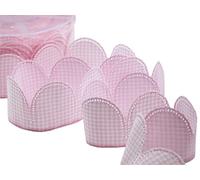 Furlanis H1350_B20_25 Nastro Portaconfetti (90 Pezzi da 5 Petali), taffettà, Bamby Rosa, 15x15x7 cm, unità