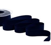 Furlanis - Nastro Decorativo Eco-Taffetà - Blu Scuro, 25 mm x 25 m