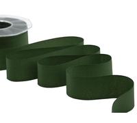 Furlanis - Nastro Decorativo Eco-Taffetà - Verde Inglese, 35 mm x 25 m