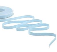 Furlanis - Nastro Decorativo Gros Grain, Nastro Canetè, Tessuto Italiano - Azzurro Baby, 10 mm x 20 m