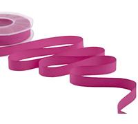 Furlanis - Nastro Decorativo Gros Grain, Nastro Canetè, Tessuto Italiano - Ciclamino, 15 mm x 20 m