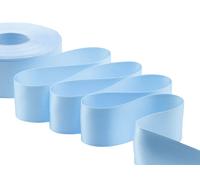 Furlanis - Nastro Doppio Raso, Tessuto Italiano - Azzurro Baby, 40 mm x 25 m