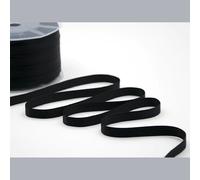 FURLANIS Nastro Doppio Raso Italiano 10 mm x 100 mt Colore 33 NERO 18EI