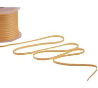 Furlanis - Nastro Doppio Raso, Tessuto Italiano - Arancio Becco D'Oca, 3 mm x 50 m