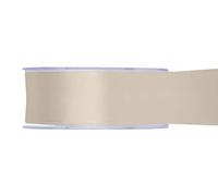 Furlanis - Nastro Doppio Raso, Tessuto Italiano - Avorio, 40 mm x 25 m