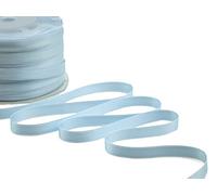 Furlanis - Nastro Doppio Raso, Tessuto Italiano - Azzurro Baby, 10 mm x 25 m