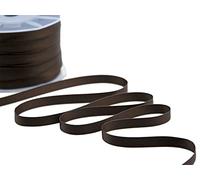 Furlanis - Nastro Doppio Raso, Tessuto Italiano - Cacao, 10 mm x 25 m