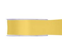 Furlanis - Nastro Doppio Raso, Tessuto Italiano - Giallo, 40 mm x 25 m