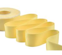 Furlanis - Nastro Doppio Raso, Tessuto Italiano - Giallo, 40 mm x 25 m