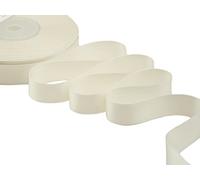 Furlanis - Nastro Doppio Raso, Tessuto Italiano - Latte, 25 mm x 50 m