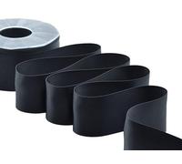 Furlanis - Nastro Doppio Raso, Tessuto Italiano - Nero, 48 mm x 25 m