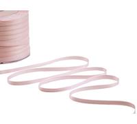 Furlanis - Nastro Doppio Raso, Tessuto Italiano - Rosa Baby, 6 mm x 25 m