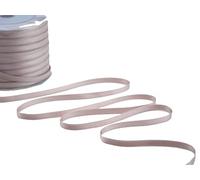 Furlanis - Nastro Doppio Raso, Tessuto Italiano - Rosa Cipria Scuro, 6 mm x 100 m