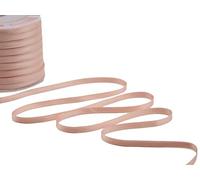 Furlanis - Nastro Doppio Raso, Tessuto Italiano - Salmone, 6 mm x 100 m